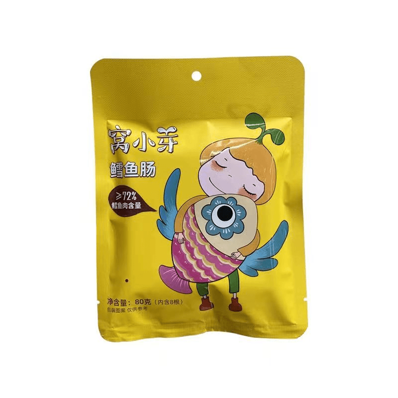 窝小丫鳕鱼肠80克（8支）