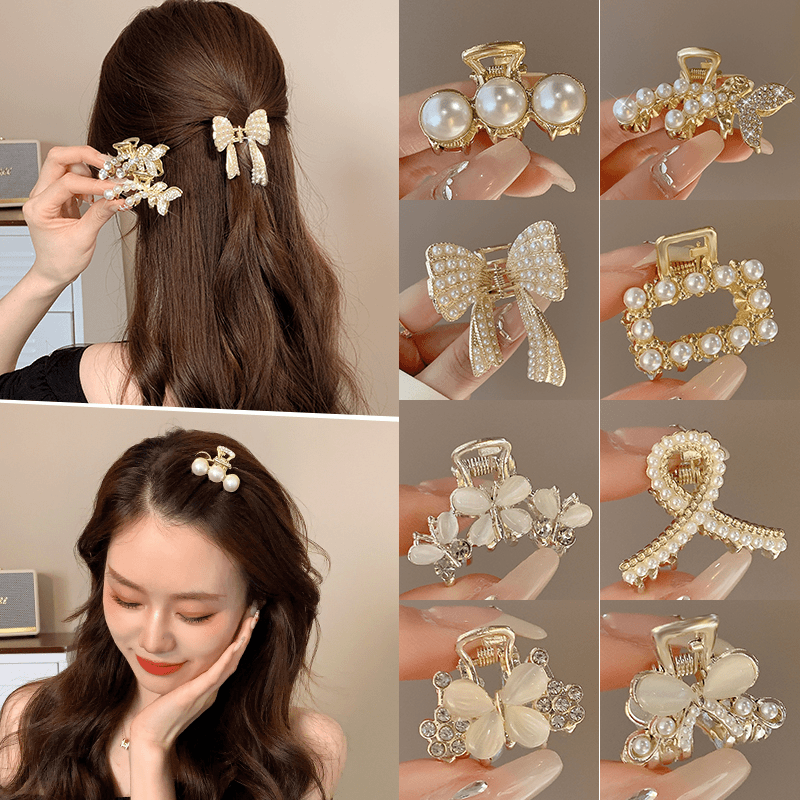 小巧精致发夹女小号抓夹金属侧边碎发刘海夹2023新款夹子发卡头饰