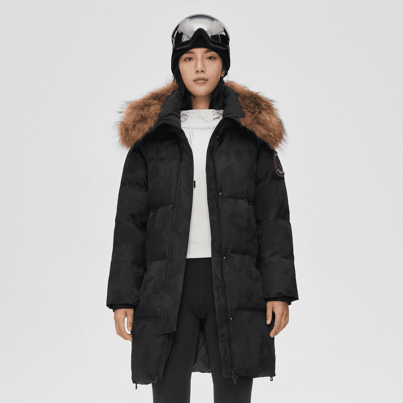 波司登极寒系列毛领抗寒毛领鹅绒服-保暖高品质服连帽外套冬季