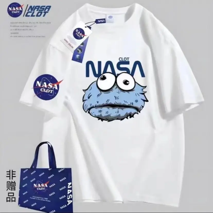 2023新款NASA联名T恤 时尚百搭男女同款--大毛球