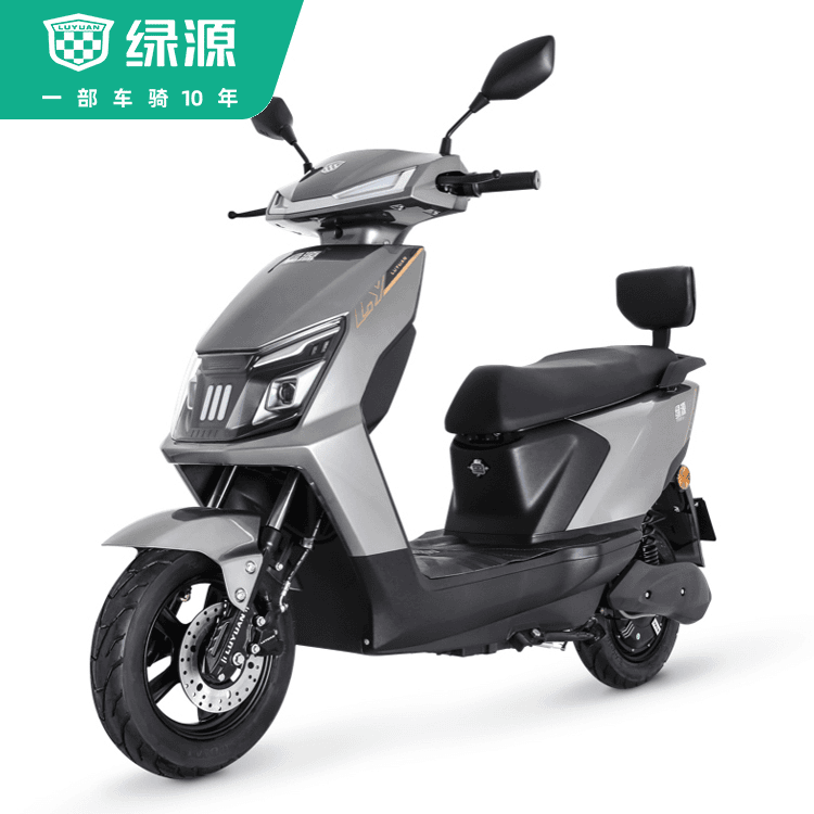 绿源电动车MYA2 电动轻便摩托车1200W液冷动力超长续航外卖