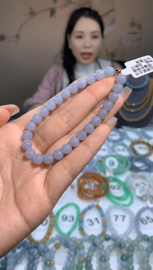 【闪购商品】翡翠手串未镶嵌卡6.5