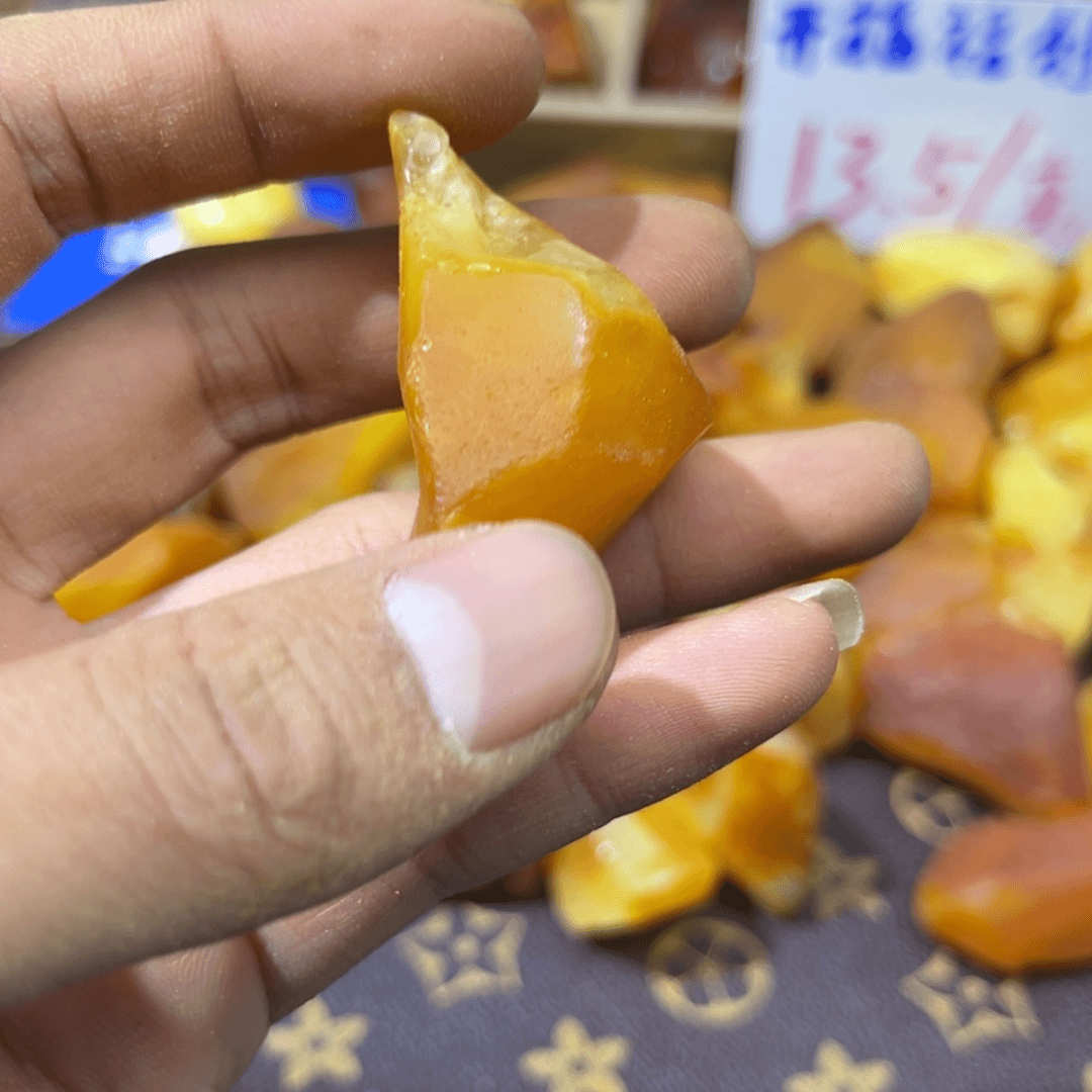 【闪购商品】定制琥珀未镶嵌帆****