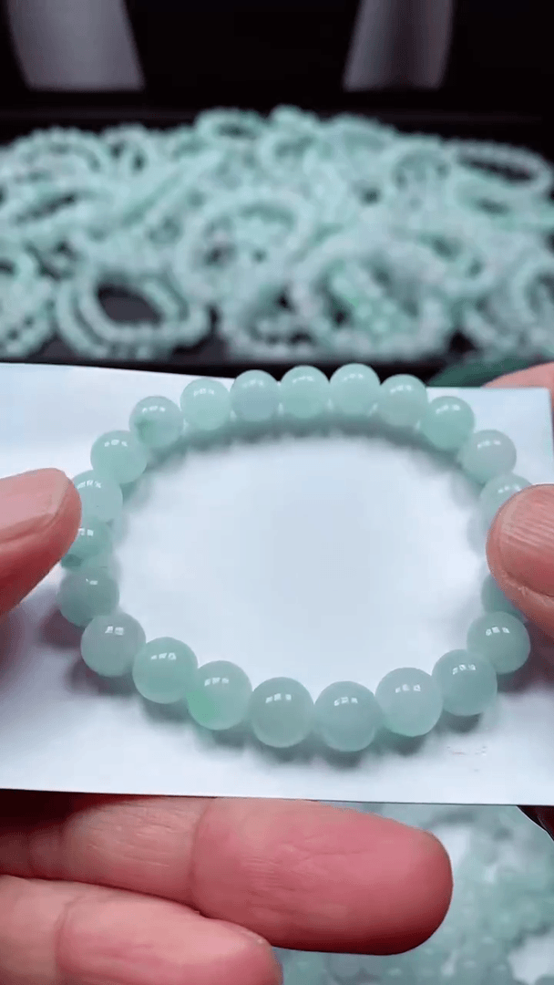 【闪购商品】翡翠手链未镶嵌8底色