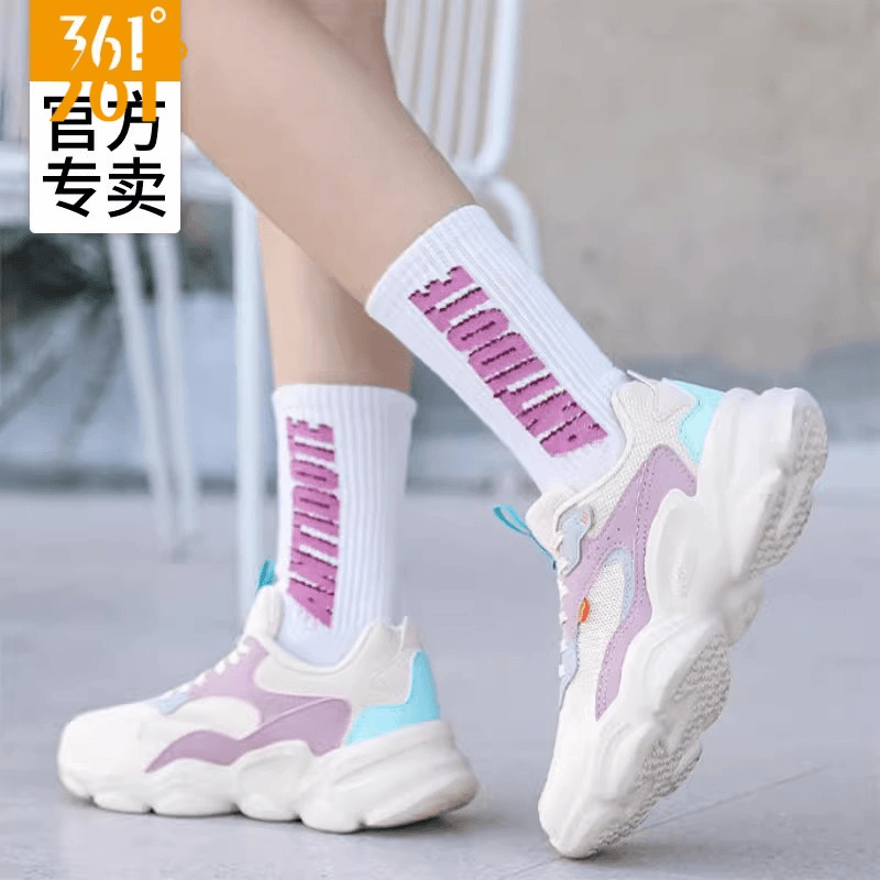 361°【宠粉福利】女款休闲运动跑鞋女鞋运动鞋时尚情侣透气跑步鞋