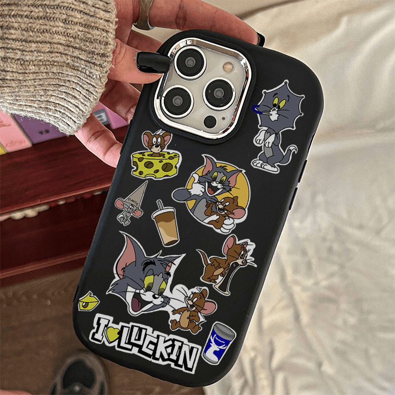 搭档猫鼠苹果15手机壳iPhone14plus新13promax/12软7/8plus/11/xr