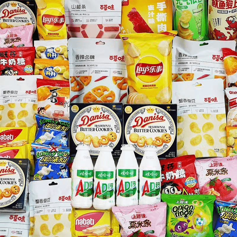 2023年的网红爆款大礼包30g-1000g501-599爽口鸡肉零食开袋即食