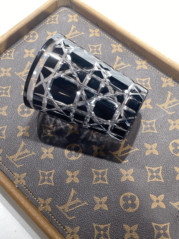 江户切子水晶玻璃杯