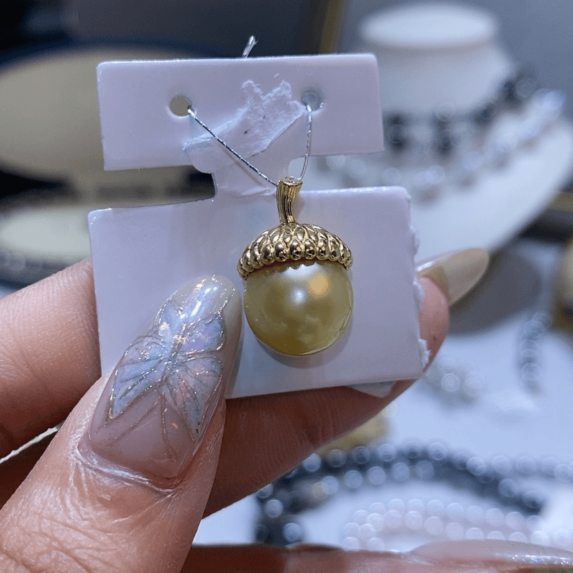 【闪购商品】海水珍珠颈饰银S925镶嵌