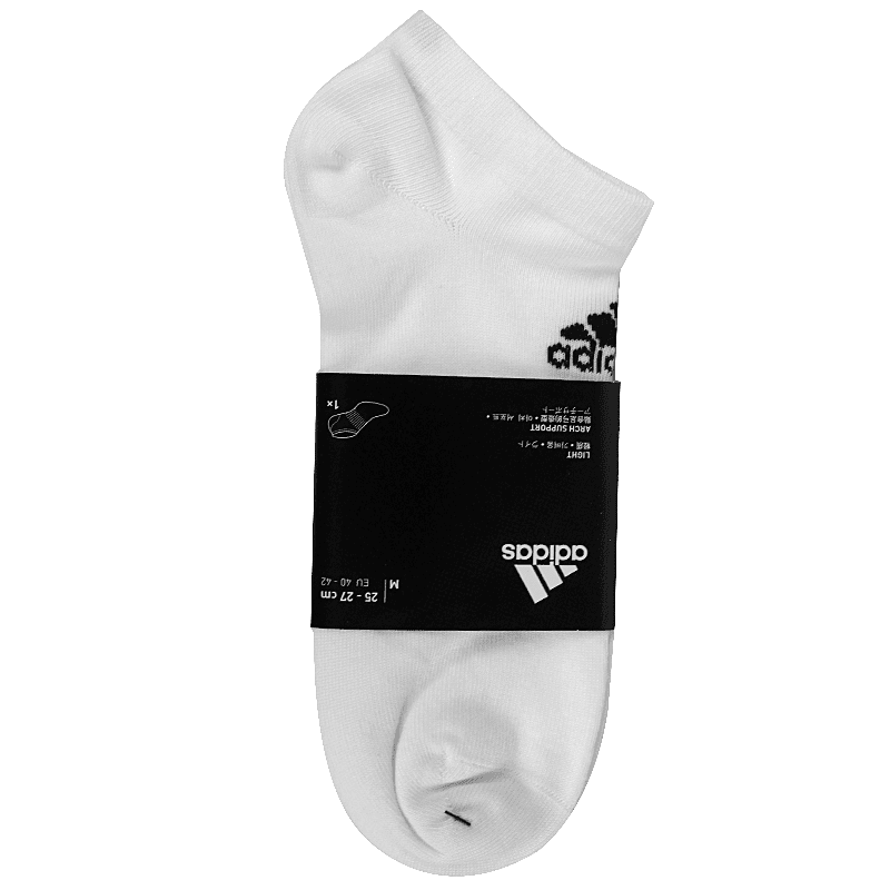 adidas阿迪达斯一双装袜子男袜女袜短筒新款低帮休闲运动袜DZ9422