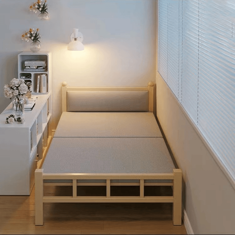 【小扬哥甄选】 折叠床家用单人床1.2m出租房午睡可折叠简易床成人