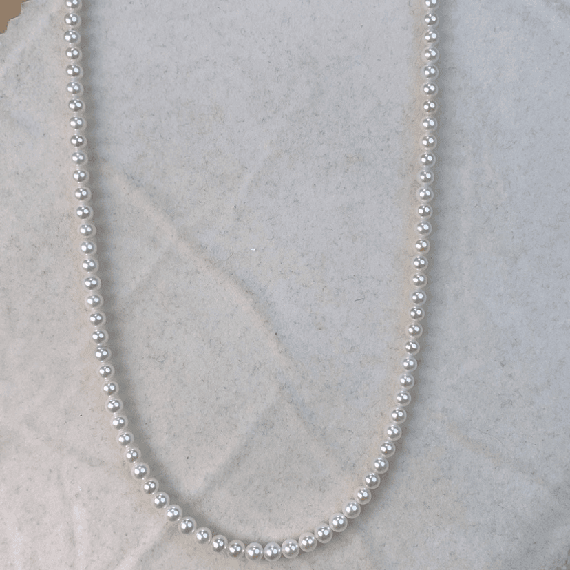 【闪购商品】淡水珍珠颈饰18K金镶嵌