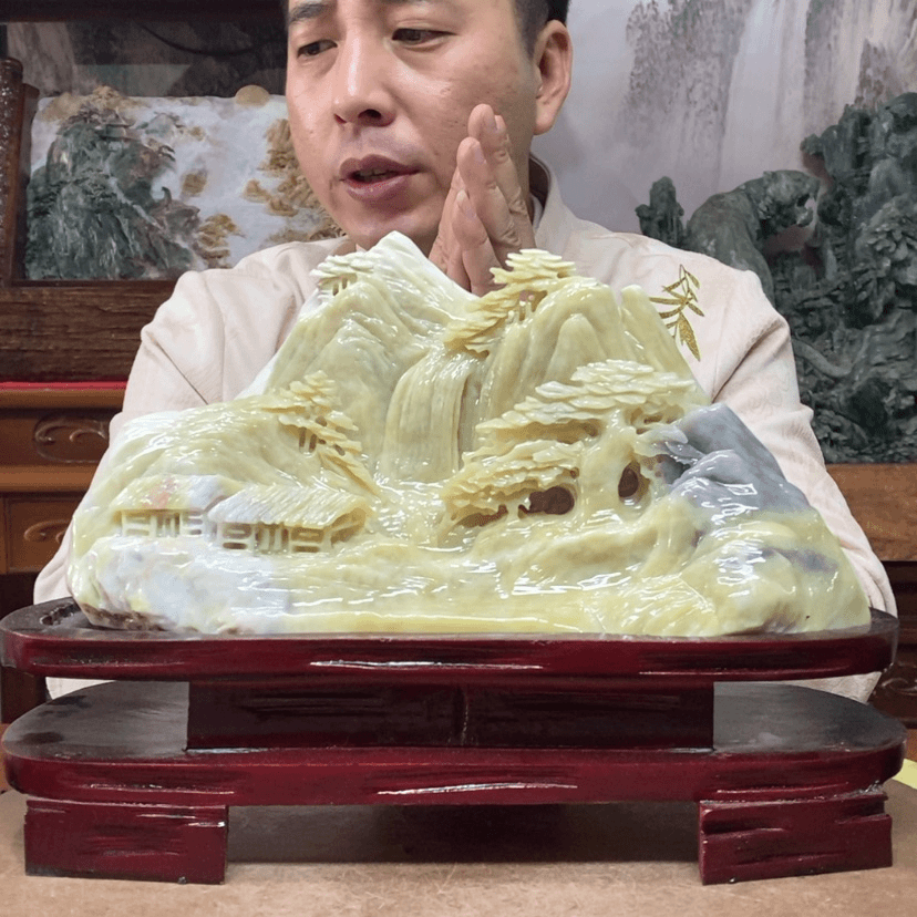 【闪购商品】岫玉摆件未镶嵌东**鹰