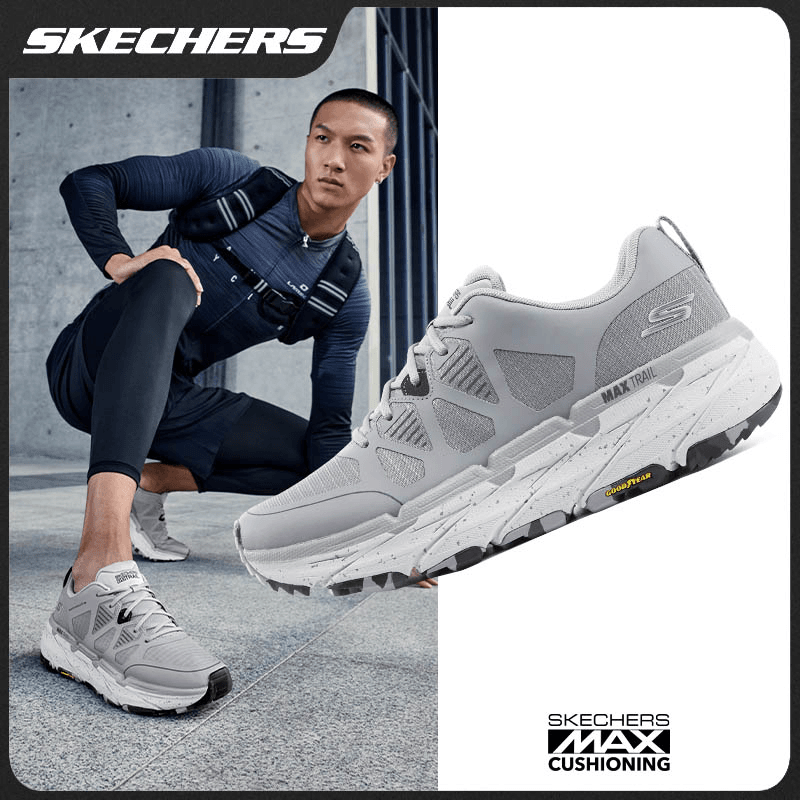 SKECHERS/斯凯奇【探迹Pro】冬款保暖训练运动越野鞋户外男220592C