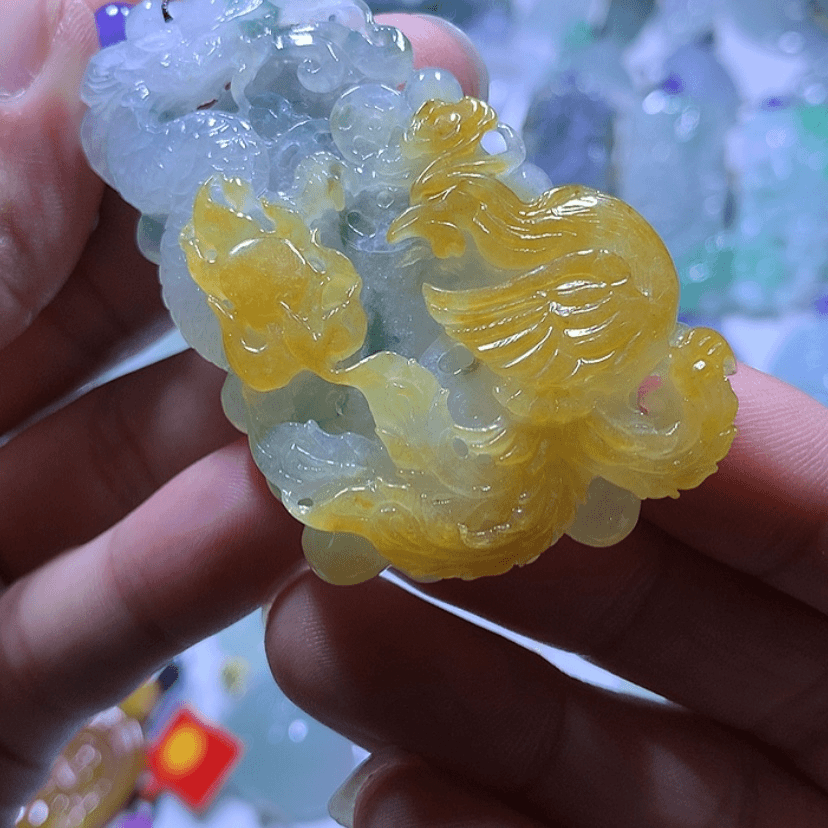 【闪购商品】翡翠颈饰未镶嵌榕*