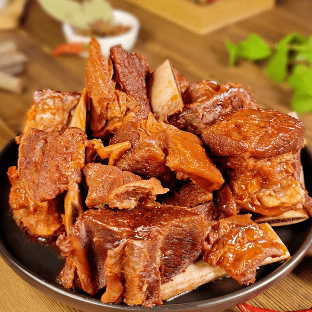 内蒙古新鲜牛肋排原切牛肋条带肉牛排骨牛肉食材手工营养奶香注水