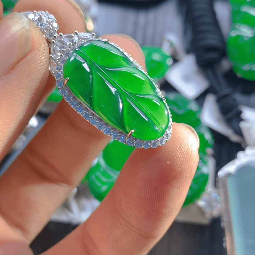 【闪购商品】翡翠颈饰银S925镶嵌