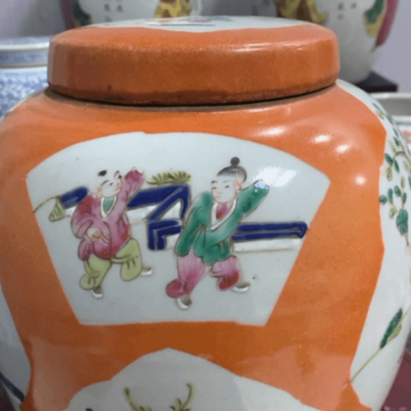 【闪购商品】陶瓷罐一**秋