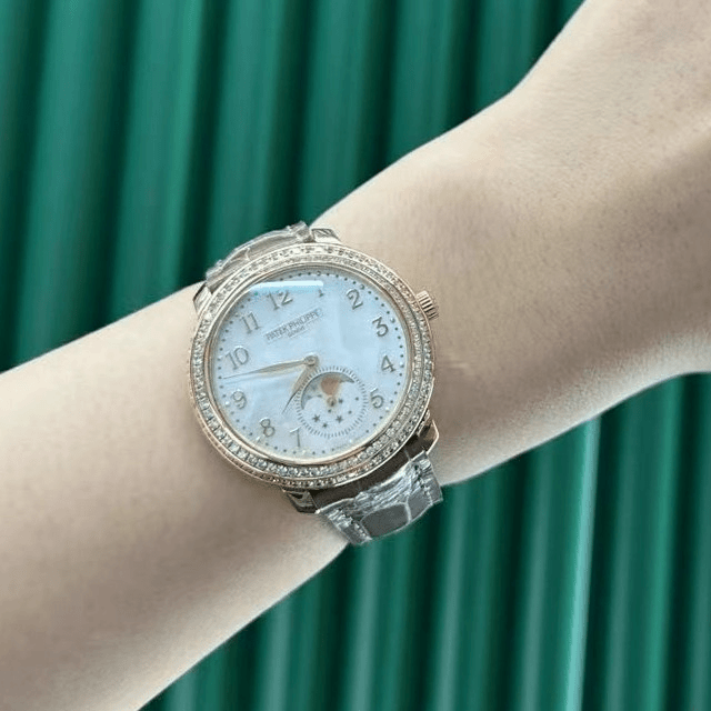 95新  百达翡丽 4968R-001 33mm 单表 公价461000