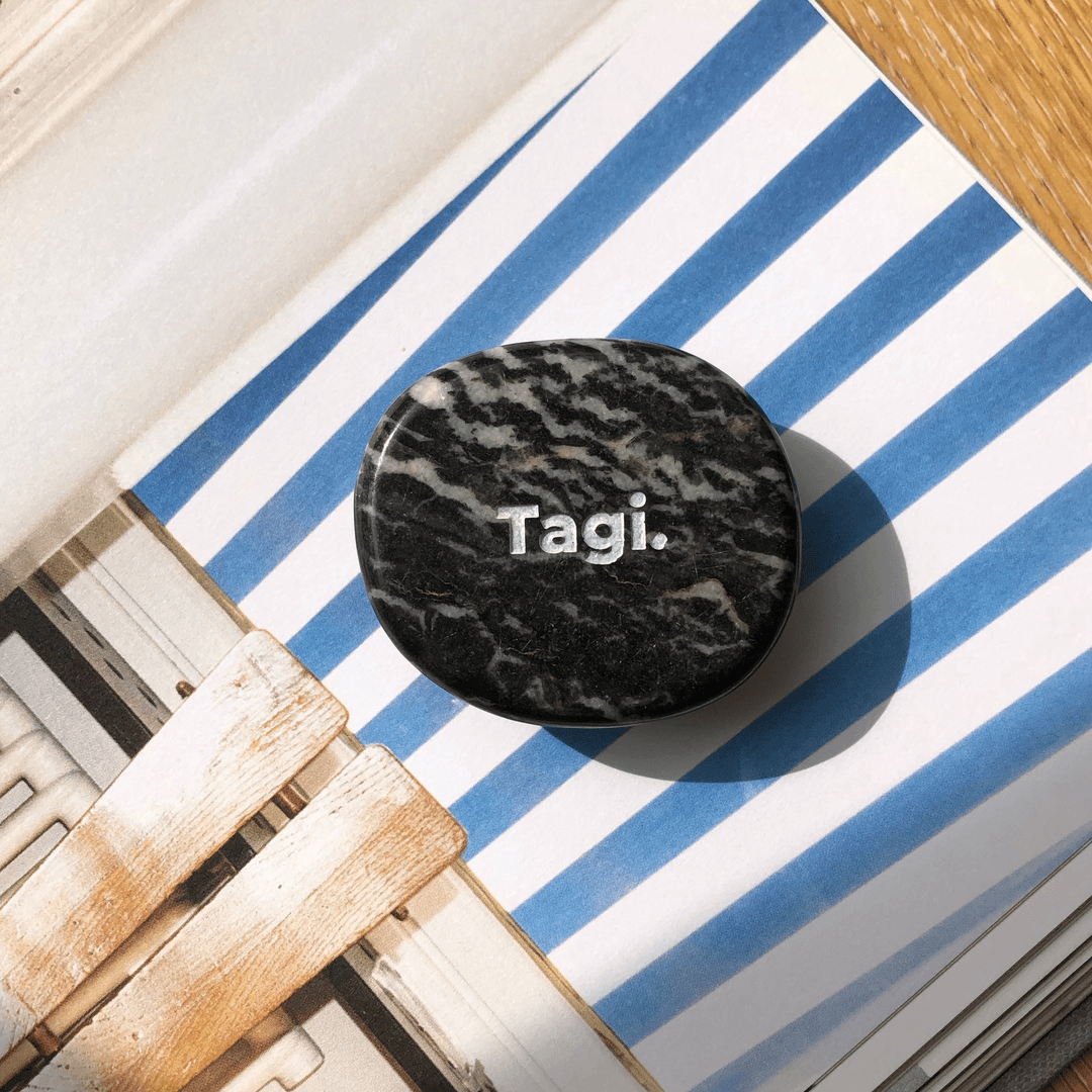 【福袋】Tagi.天然石头画板手机通用支架 -黑白斑马色