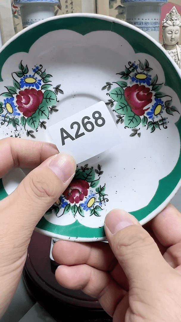 【闪购商品】陶瓷碟A268备用链接(所见即所得）摆件