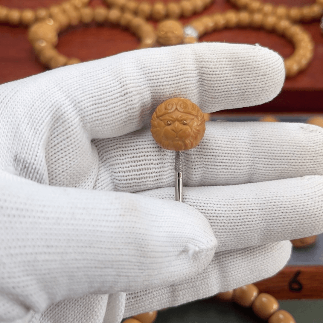 【闪购商品】猴头核桃吊坠全品猴子镶嵌