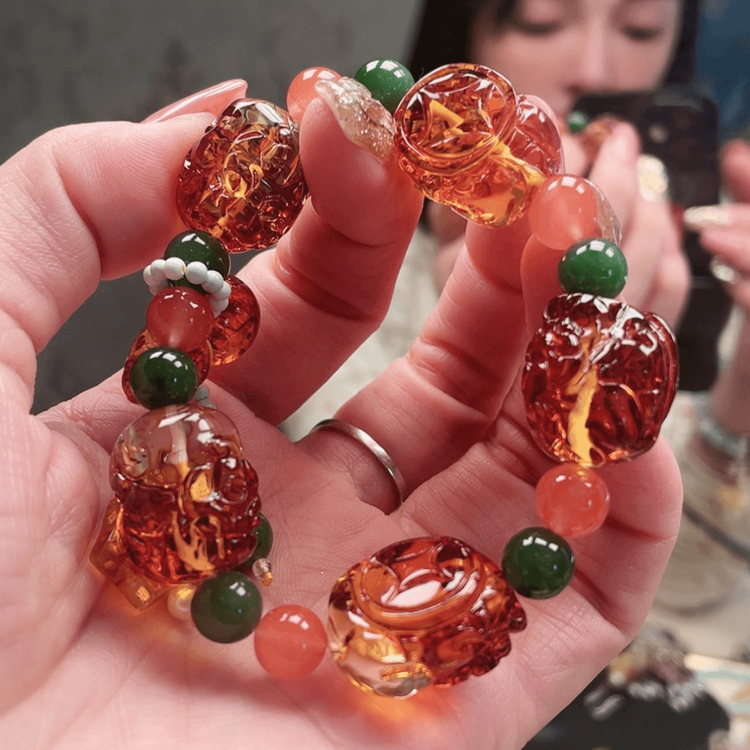 【闪购商品】琥珀手链未镶嵌