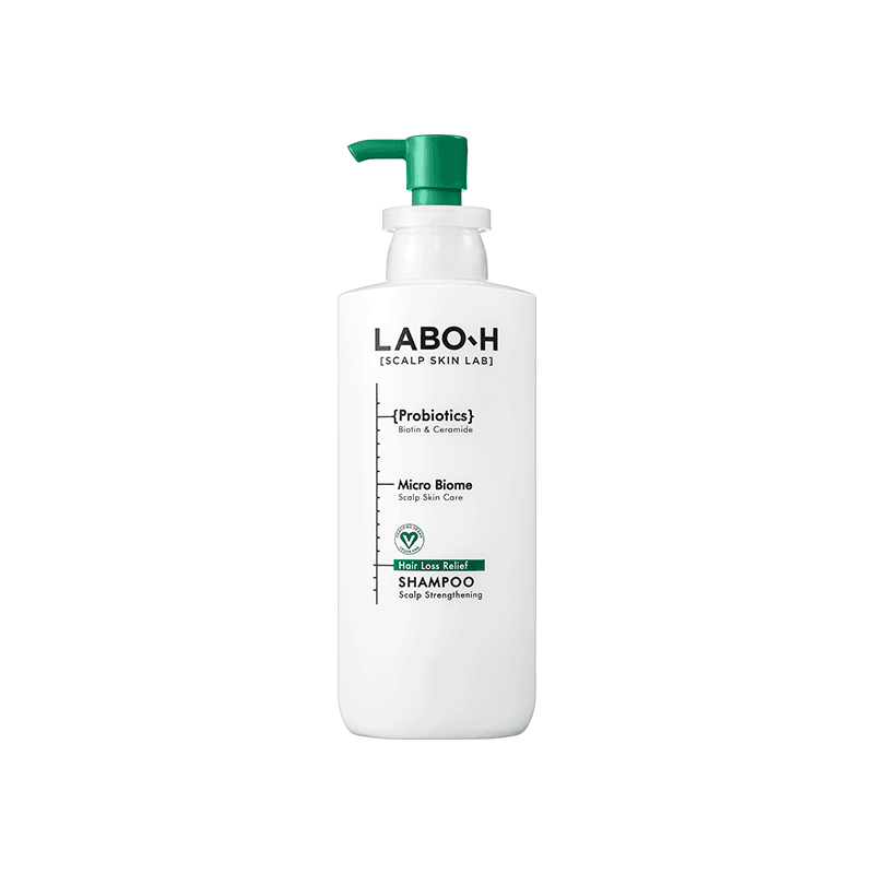 LABO-H特许益生菌洗发水强健头皮控油蓬松洗发水400ml送125ml*2
