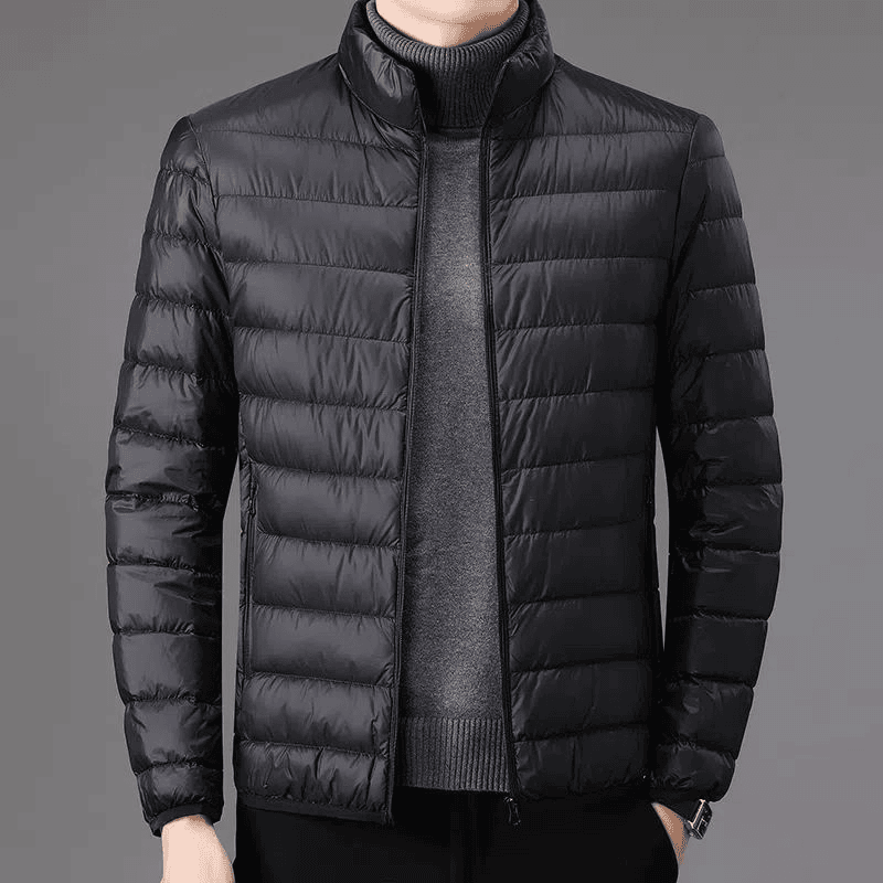 羽绒衣羽绒内胆品牌捡漏加厚处理轻薄韩版羽绒服中老年男大码短款