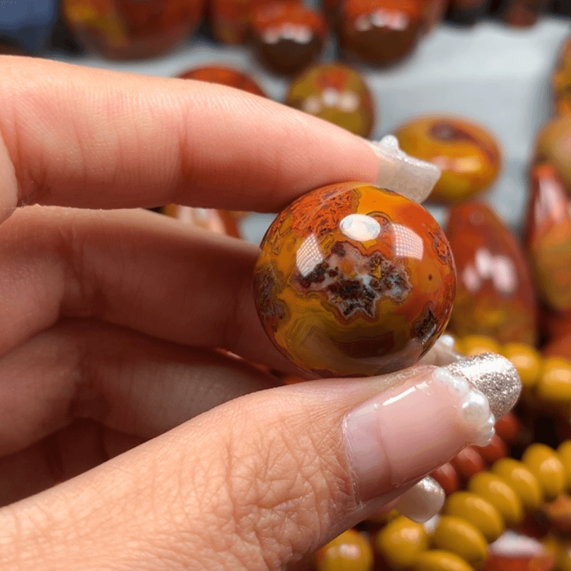 【闪购商品】玛瑙/玉髓珠子未镶嵌（**）