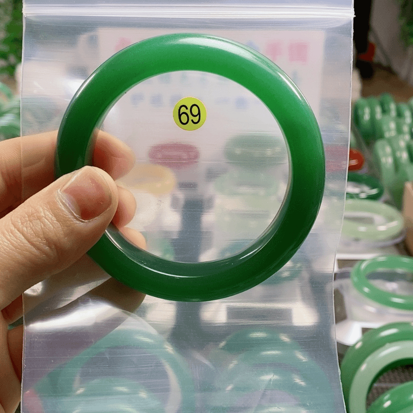 【闪购商品】东陵石手镯未镶嵌L****?58