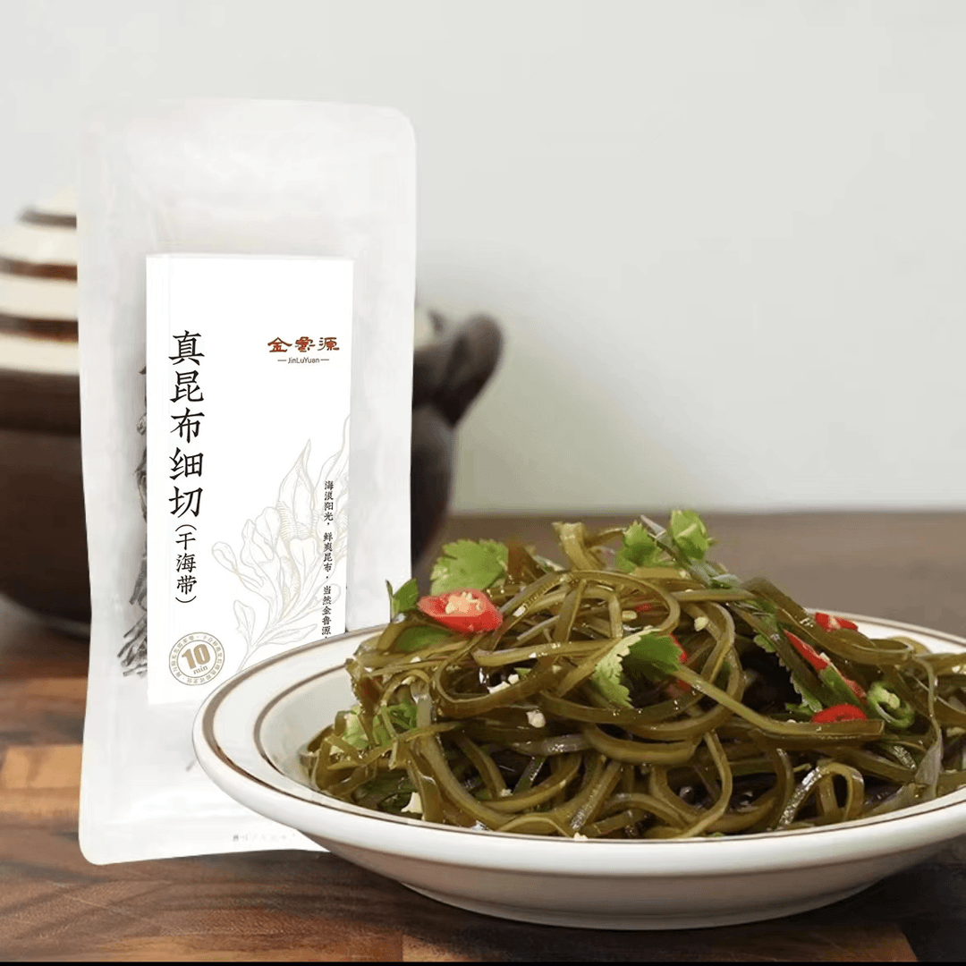 金鲁源俏渔郎细切海带丝40克/袋 泡发即食凉拌海鲜干货