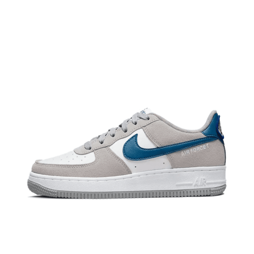 Nike/耐克Air Force 1空军一号 低帮 板鞋 GS 灰白蓝 DH9597001