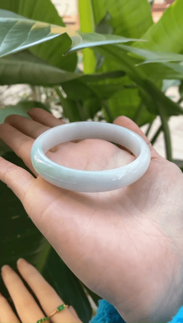【闪购商品】翡翠手镯（贵妃镯）未镶嵌翡翠手镯55贵妃