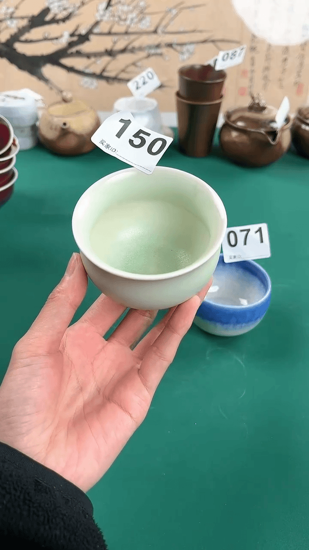 【闪购商品】原矿高温窑变茶杯150