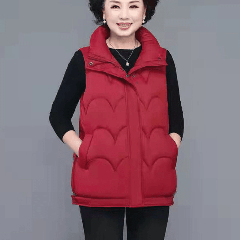 秋冬新款马甲女冬季外穿羽绒棉马甲背心女棉马夹外套大码外穿