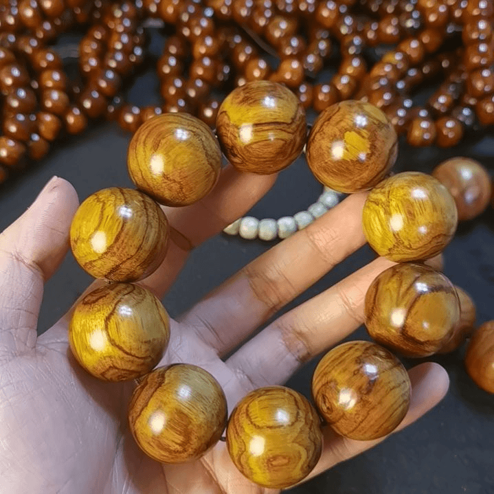 【闪购商品】降香黄檀手串/手链双*鱼