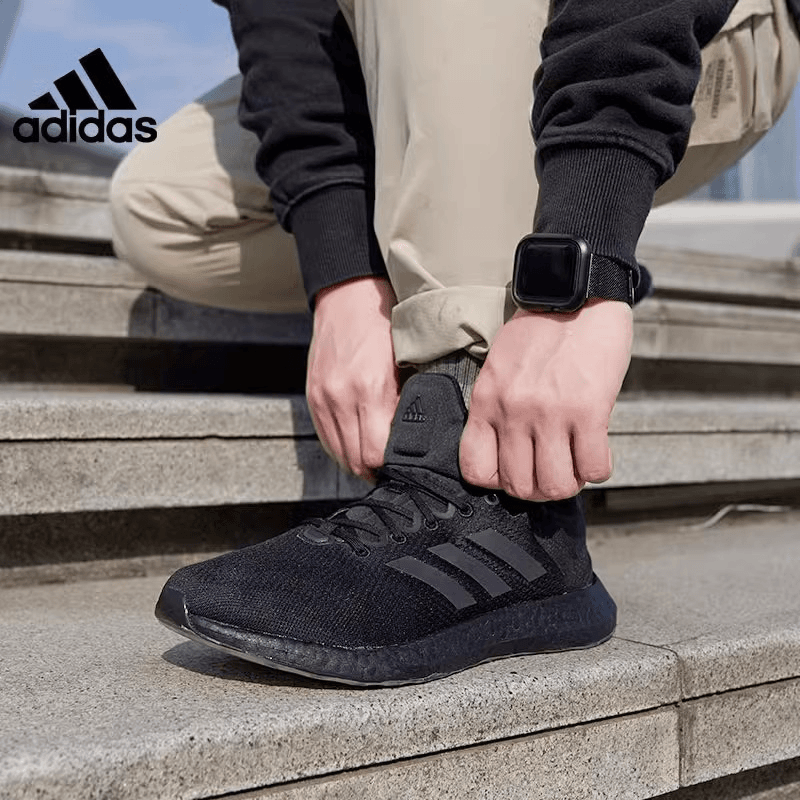 阿迪达斯男鞋PUREBOOST 21爆米花运动休闲舒适透气跑步鞋GY5095