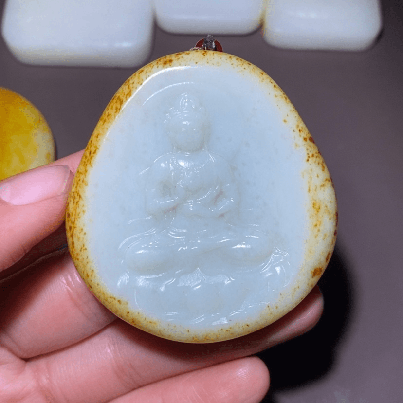 【闪购商品】和田玉颈饰未镶嵌用****4