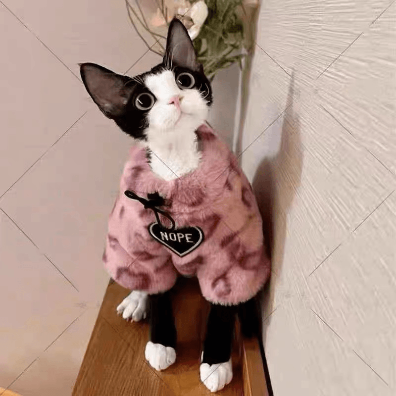 狗狗衣服秋冬保温冬季加厚泰迪雪纳瑞猫咪宠物冬装毛绒