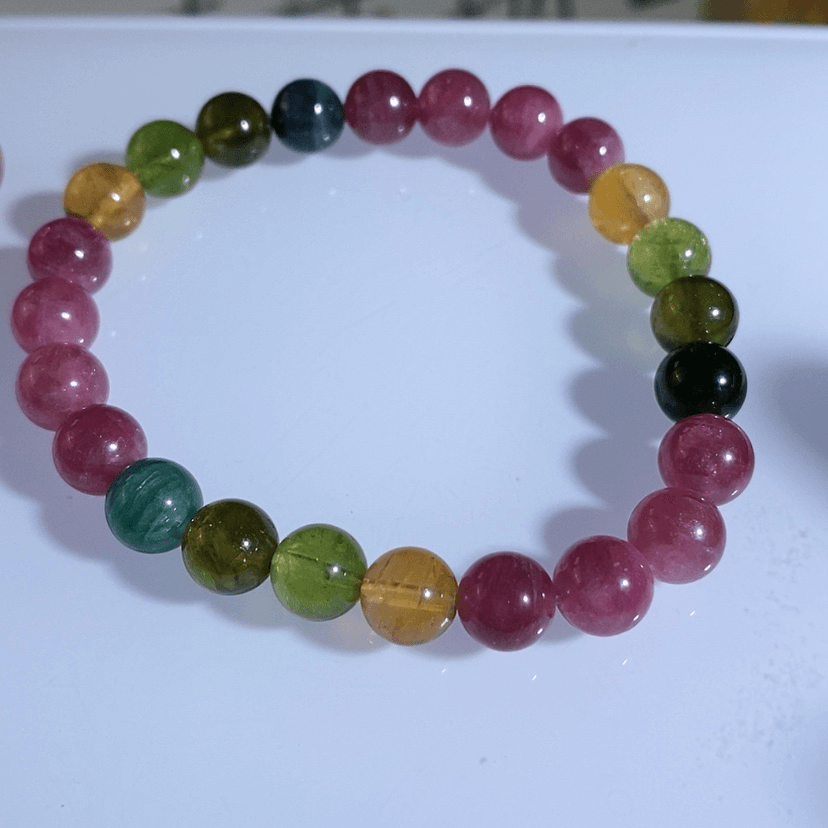 【闪购商品】碧玺手链未镶嵌短*?