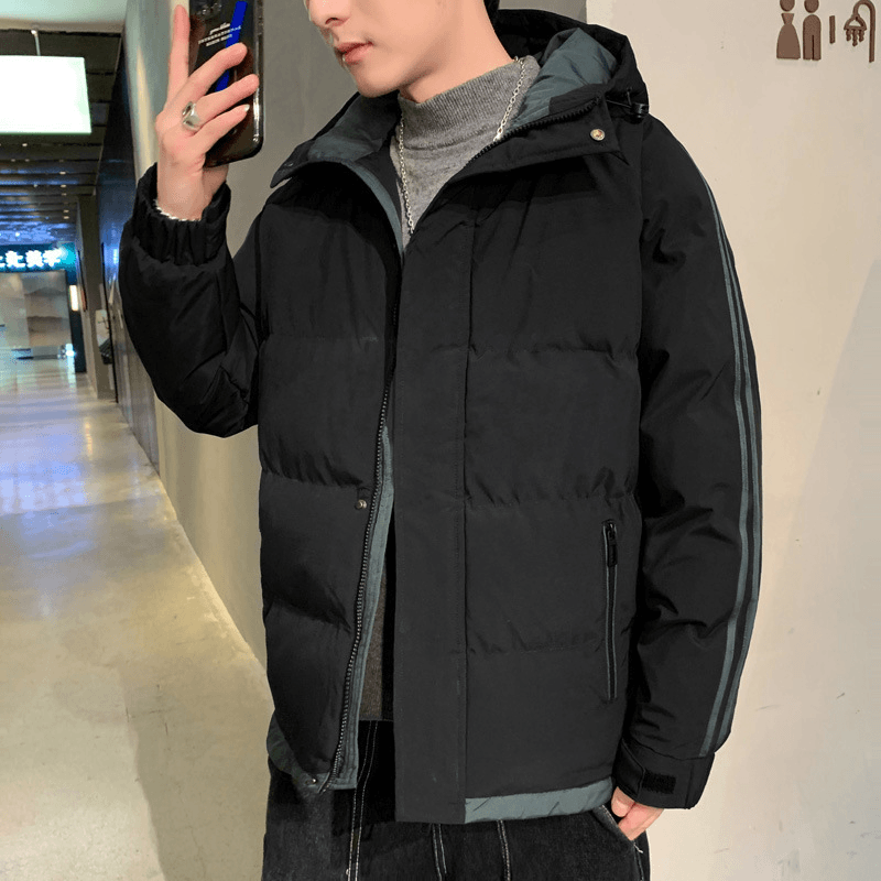 2023男士棉衣冬季新款潮流棉袄羽绒棉服加绒加厚冬装棉服外套