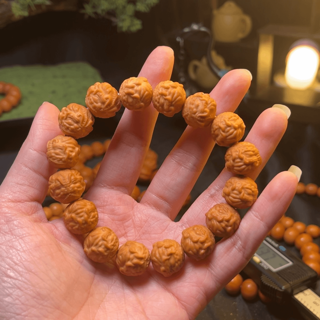 【闪购商品】猴头核桃吊坠象神