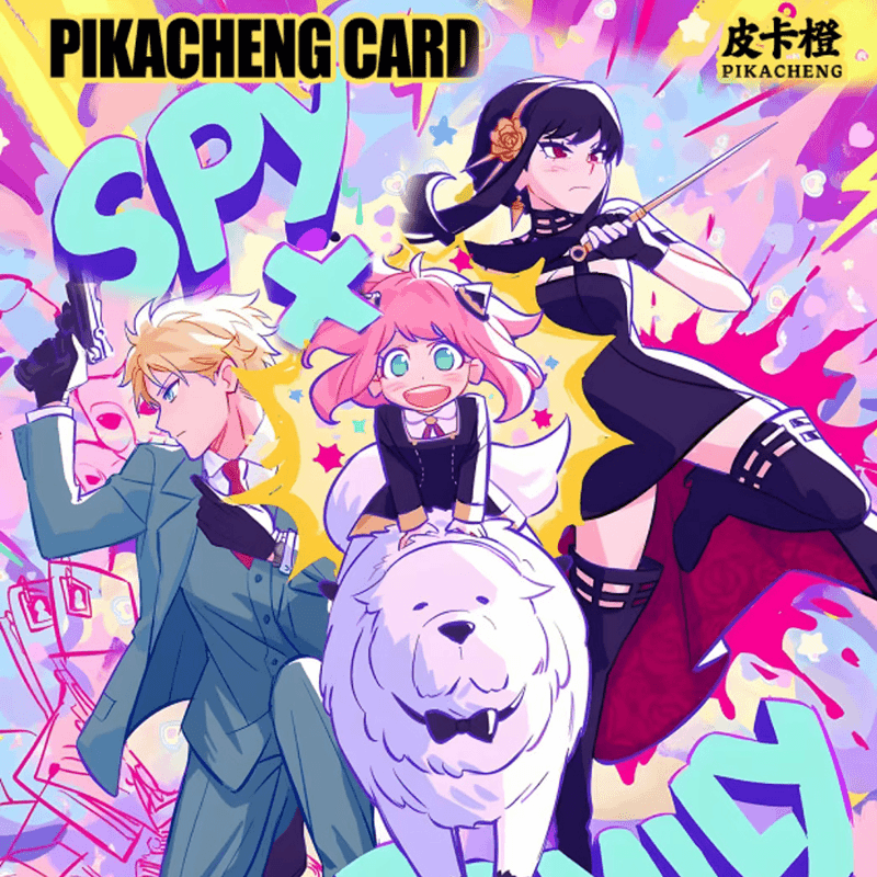 皮卡橙间谍过家家 收藏卡牌卡片（默认代拆）
