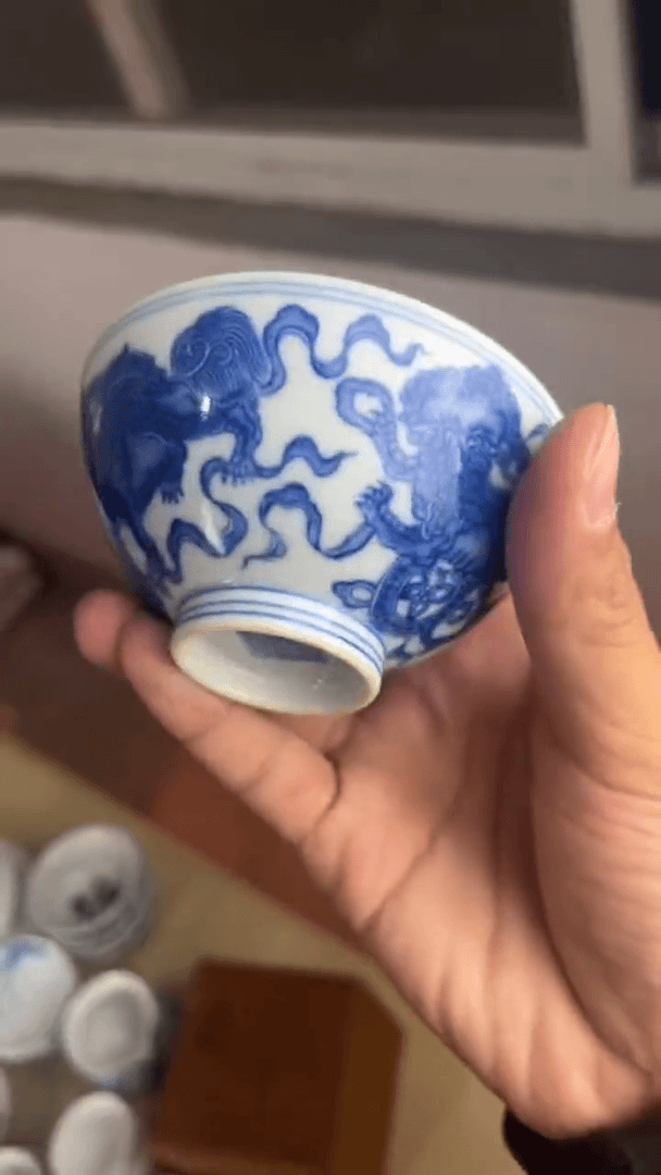 【闪购商品】瓷杯手绘茶具