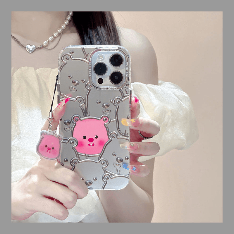 电镀苹果13promax手机壳iPhone14新款15卡通可爱露比12网红11女xs