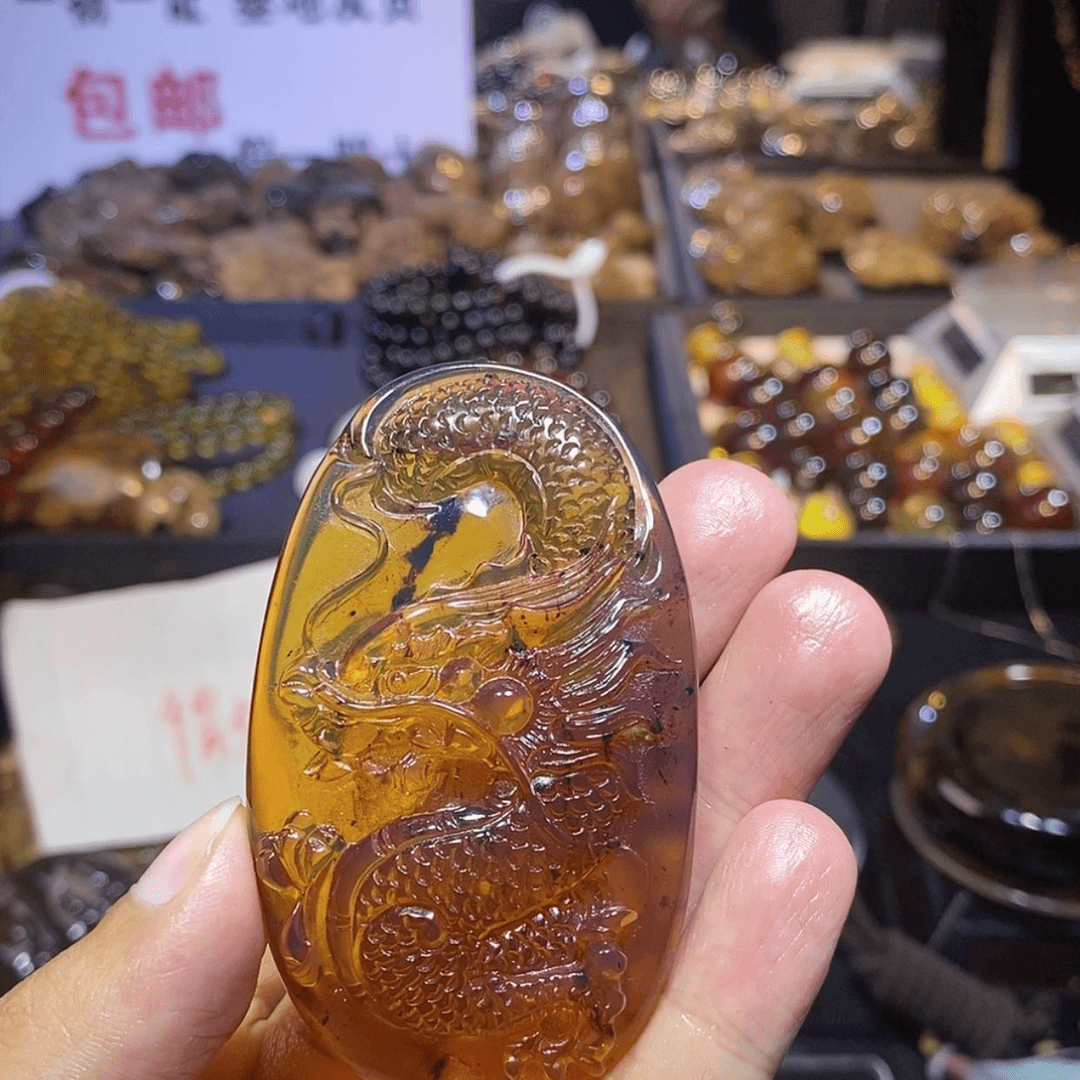 【闪购商品】琥珀裸石未镶嵌