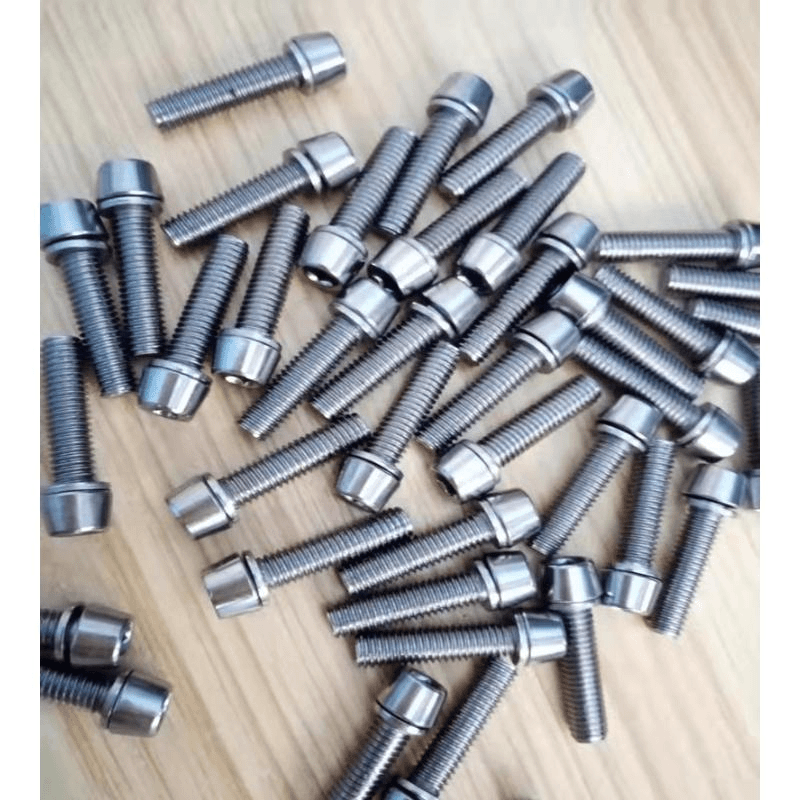 山地车公路车M5内六角把立螺丝高精钢车把螺丝配件一份6个螺丝