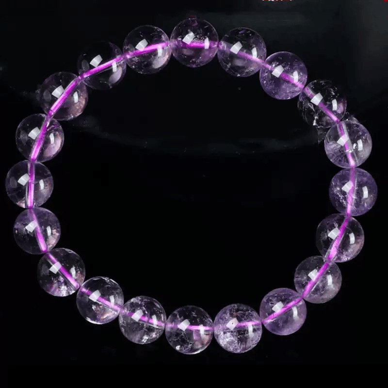 【深情】水晶手链圈水晶手串男女款梦幻紫色时尚