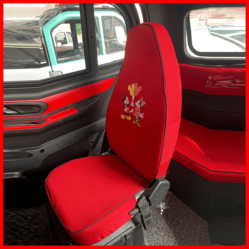 新款优米电动四轮车坐垫全包亚麻美雅博马五羊爱玛嘉吉三轮车座套